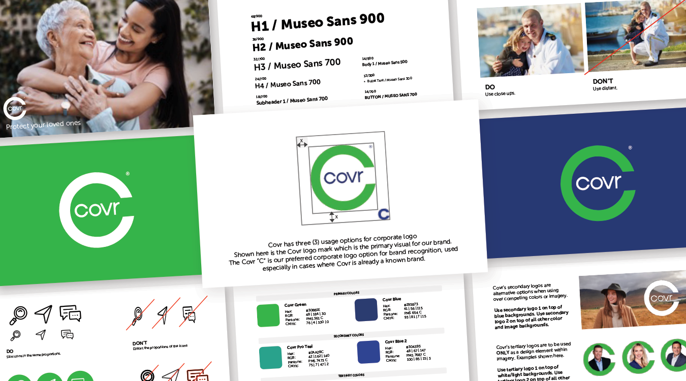 Covr Brand Guide Preview