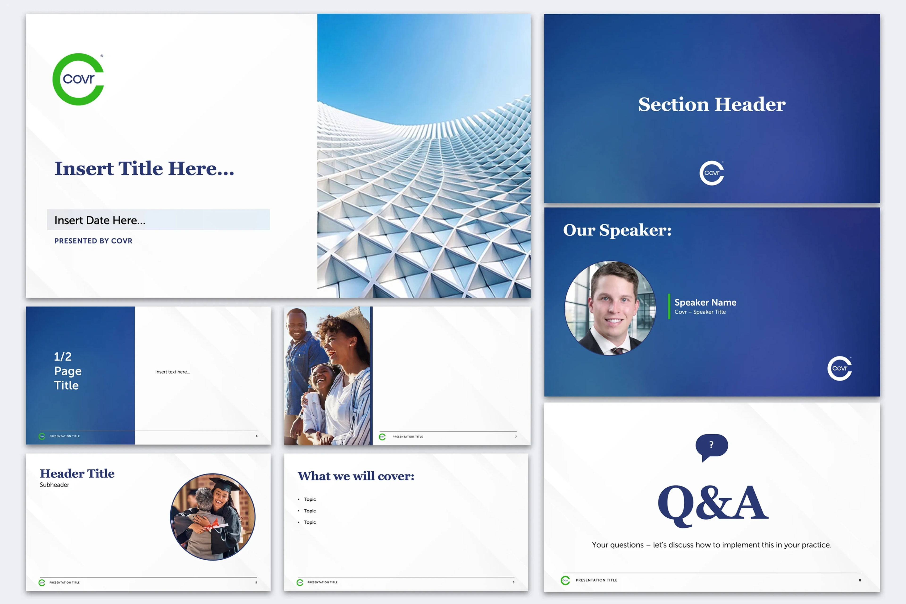 Covr Presentation Template