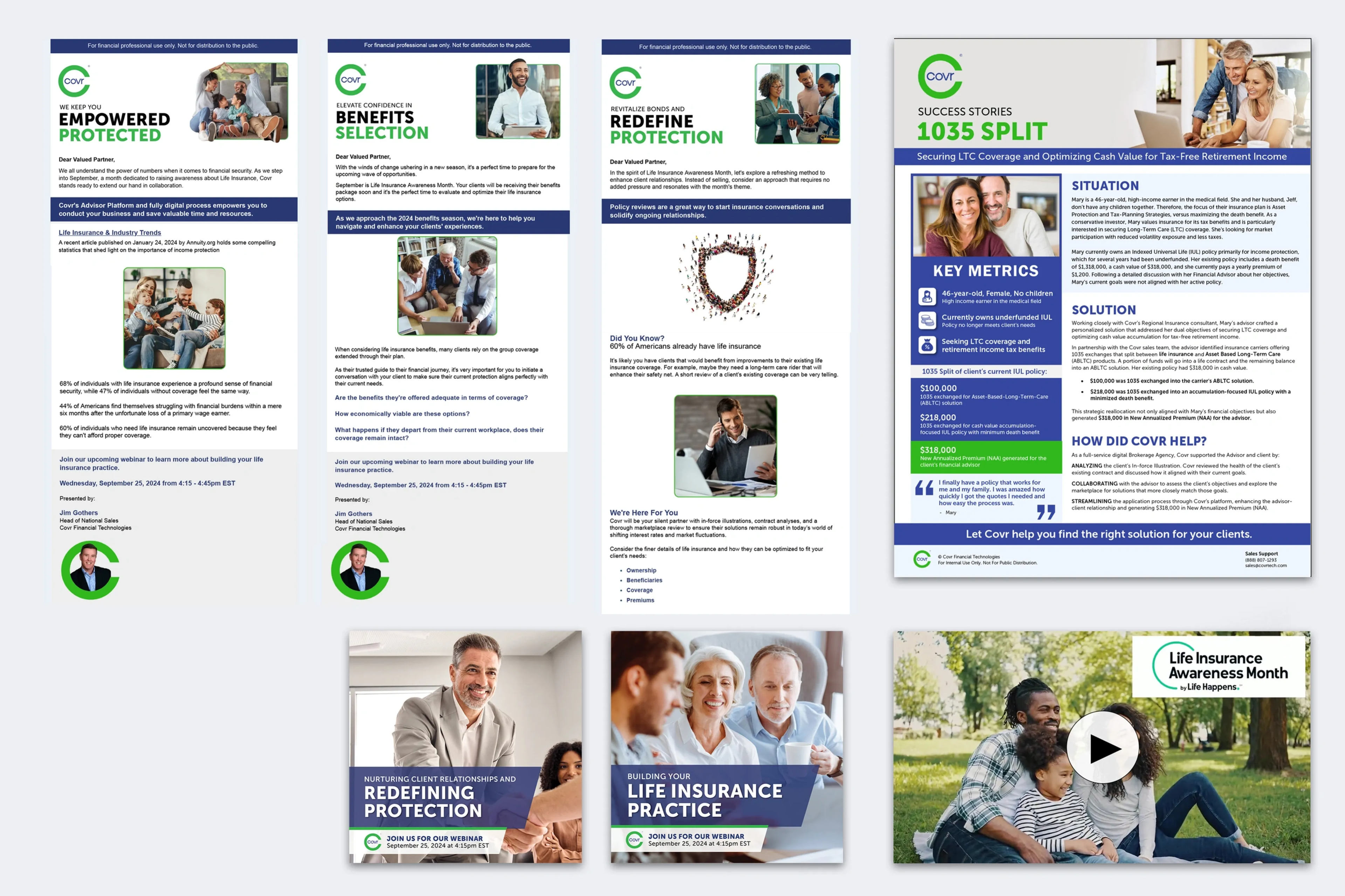 Covr Campaign — Life Insurance Awareness