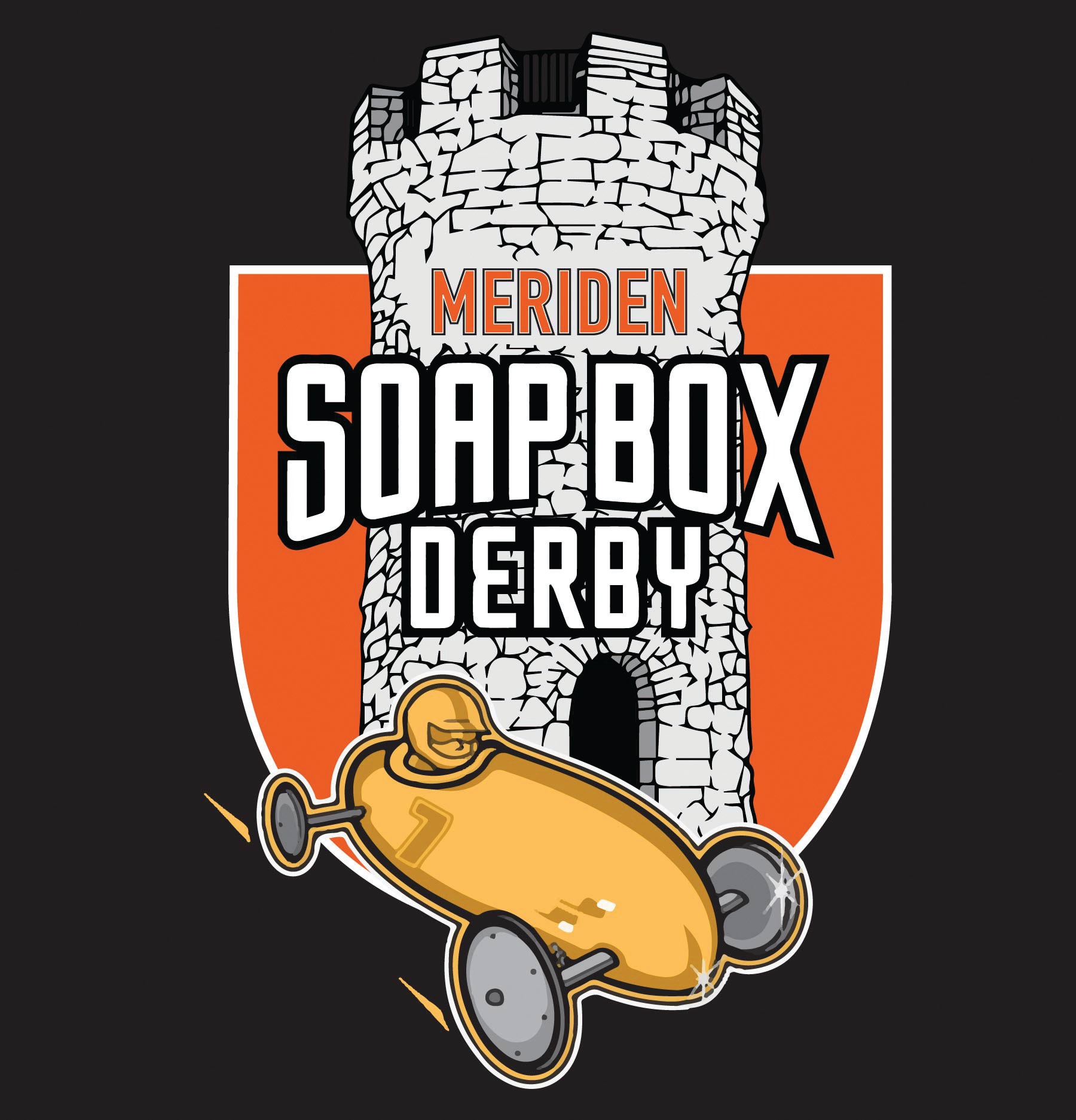 Meriden Soap Box Derby — main event logo