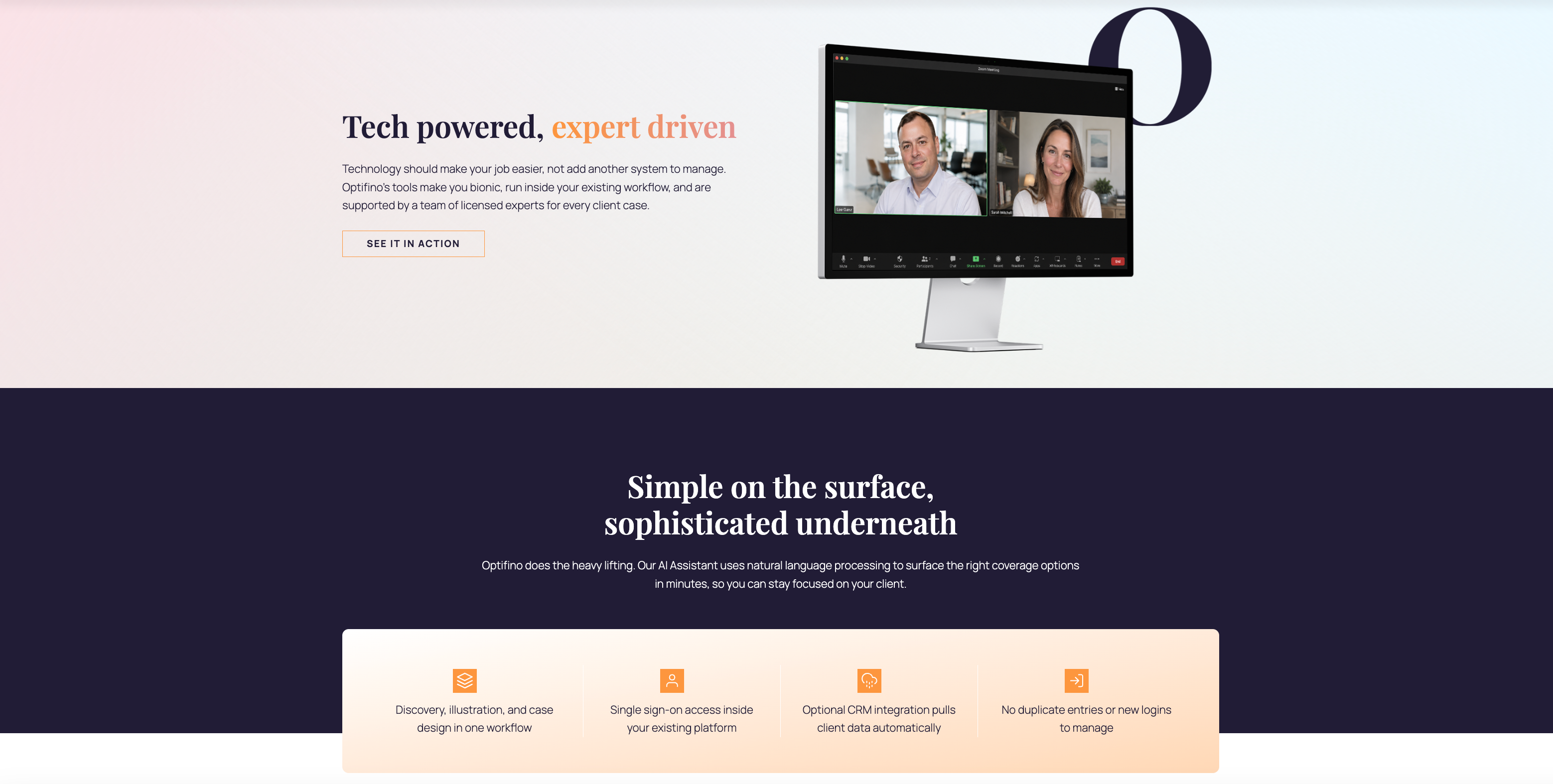 Optifino — Life insurance, covered
