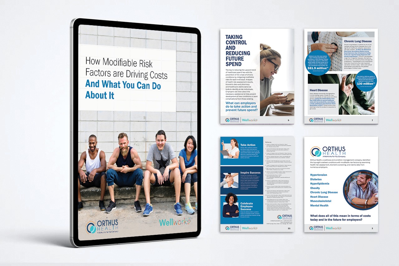 Orthus Health white paper — modifiable risk factors driving healthcare costs