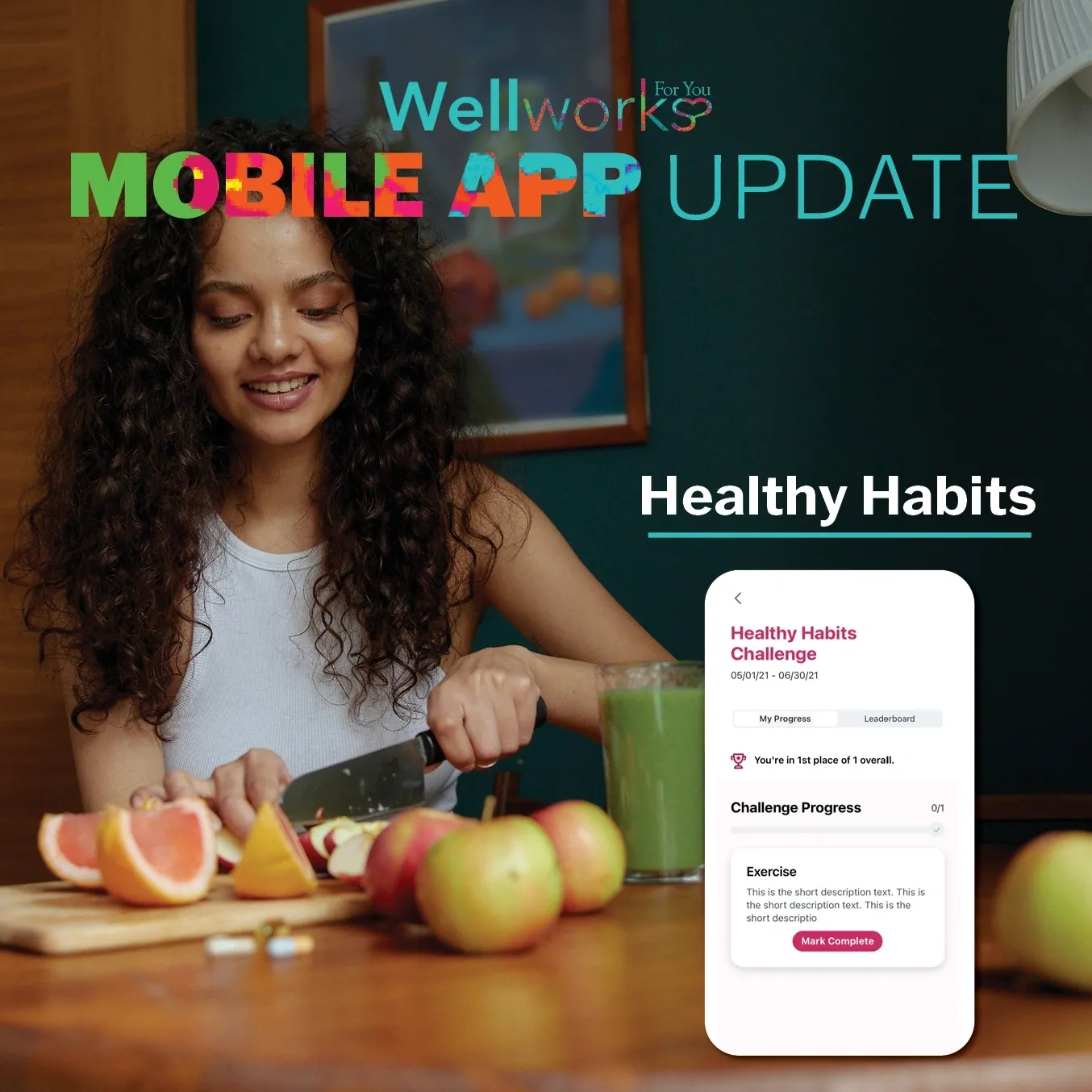 Mobile App Update - Healthy Habits